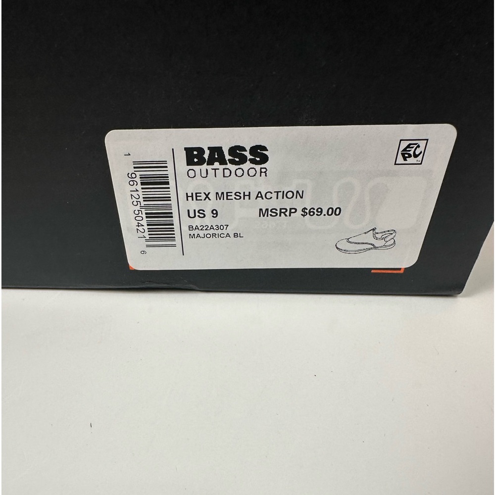NWT BASS OUTDOOR/ Hex Mesh Action Hiking Shoe/Size 9 - Picture 14 of 14